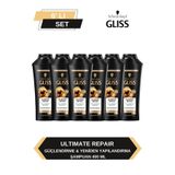 Schwarzkopf Gliss Ultimate Repair Şampuan, Keratin, 400 ml x 6'lı Set