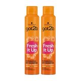 Schwarzkopf Got2b Fresh It Up Texture 2x200 ml Kuru Şampuan