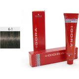 Schwarzkopf Igora Royal 6.1 Koyu Gri Saç Boyası 60 ml Amonyaklı Krem Formda Uzun Süre Kalıcı Etki