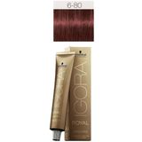 Schwarzkopf Igora Royal Absolute No:6.80 Koyu Kumral Doğal Kızıl Saç Boyası