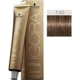 Schwarzkopf Igora Royal Absolutes 7-50 Kumral Krem Saç Boyası 60 ml Canlı Renkler ve Uzun Süre Kalıcı