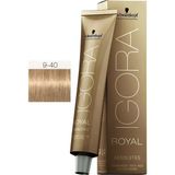 Schwarzkopf Igora Royal Absolutes 9.40 Krem Saç Boyası 60ml Beyaz Kapatma Etkisiyle