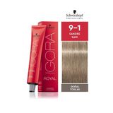 Schwarzkopf Igora Royal Doğal Tonlar 9-1 Sandre Sarı 60 ml Saç Boyası