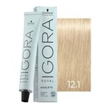 Schwarzkopf Igora Royal Highlifts 12-49 Çok Açık Sarı Bej Viyole Saç Boyası