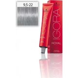 Schwarzkopf Igora Royal Saç Boyası 9,5-22 Açık Mavi Amonyaklı Tüp 60 ml Mükemmel Renk Eşitliği