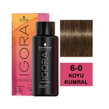Schwarzkopf Igora Vibrance Amonyaksız Yarı Kalıcı 60 ml 6-00 Koyu Kumral Ekstra Doğal Saç Boyası