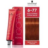 Schwarzkopf Igora Vibrance Amonyaksız Yarı Kalıcı 60 ml 7-77 Kumral Yoğun Bakır Saç Boyası