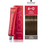 Schwarzkopf Igora Zero Amm Amonyaksız 60 ml 6-0 Dark Blonde Natural Saç Boyası