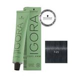 Schwarzkopf Igora Zero Amm Amonyaksız 60 ml 7-21 Medium Blonde Ash Cendre Saç Boyası