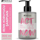 Schwarzkopf Indola ACT NOW! Renklendirilmiş Saçlar İçin Chia Tohumu Özlü Renk Koruyucu Şampuan 300ml | Vegan, Sülfatsız