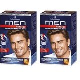 Schwarzkopf Men Perfect 50 Açık Kahve 2x80 ml Saç Boyası