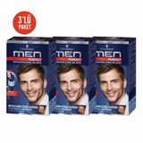 Schwarzkopf Men Perfect 70 Koyu Kahve 3'lü Erkek Saç Boyası