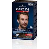 Schwarzkopf Men Perfect 70 Koyu Kahve Erkeklere Özel Saç Boyası - Çok Renkli