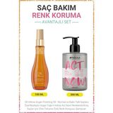 Schwarzkopf Oil Ultime Argan Finishing Oil - Besleyici Argan Yağı + Act Now! Chia Tohumu Özlü Renk Koruyucu Şampuan