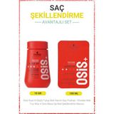 Schwarzkopf Osis Dust It 10G Mat Hacim Saç Pudrası ve 100 ml Mess Up Mat Şekillendirici Macun Seti