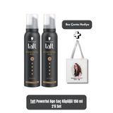 Schwarzkopf Powerful Age 5 Ekstra Güçlü Saç Köpüğü 150 ml x2 + Bez Çanta Hediyeli
