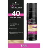 Schwarzkopf Root Retoucher Sarı Beyazları Anında Kapatan Sprey Boya 120 ml Mat Sonuç