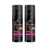 Schwarzkopf Root Retoucher Sprey Boya - Koyu Kahverengi X2