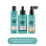 Schwarzkopf SCALP BALANCE Saç Bakım Seti (Şampuan+Sprey+Serum)
