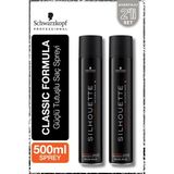 Schwarzkopf Silhouette 500ML x 2 Güçlü Tutuşlu Süper Tutucu Saç Spreyi Parlaklık ve Canlılık Sağlar