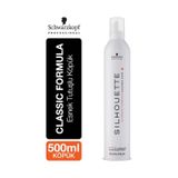 Schwarzkopf Silhouette Esnek Tutuşlu Saç Köpüğü Beyaz 500 ML