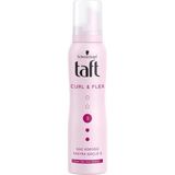Schwarzkopf Taft 3 Ekstra Güçlü Saç Köpüğü – Uzun Süre Kalıcı Bukle Belirginleştirme, Provitamin B5, 150 ml, Tüm Saç Tipleri