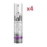 Schwarzkopf Taft Classic Saç Spreyi, Tutuş & Koruma, Extra Güçlü, 4'lü Set