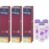 Schwarzkopf Vital Colors 1-1 Gece Siyah 60 ml x 3 Adet Krem Saç Boyası