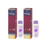 Schwarzkopf Vital Colors Koyu Bronz Kahve-5-68 2'li Saç Boyası + H.A.SS 2x60 ml Oksidan