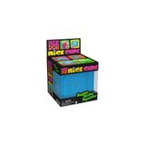Schylling NeeDoh Nice Cube Super Solid Squish - Blue