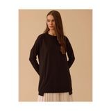 SCL Yuvarlak Yaka Oversize Tunik