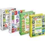 Scn Toys 4'Lü Eğitim Seti - Ilk 50 Sözcük, Meyveler, Hayvanlar Ve Bebeğimin Zeka Kartları Eğitici Oyun Kart