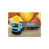 Scn Toys 4X2 Ve Dorse Tır Çekici Oyuncak Metal Tır Çekici Dorseli Oyuncak Tır Kapakları Açılır