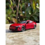 Scn Toys Audi Rs E-Tron Gt Koleksiyon Metal Araba 12Cm Lüks Araba Kırmızı Oyuncak Araba Model Araba