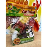 Scn Toys Çiftlik Hayvanları Koyun İnek Keçi At Toplam 4 Parça Oyuncak Hayvan Figürleri Set Büyük Boy