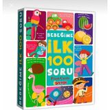 Scn Toys Eğitici Oyun Kartları Okul Öncesi Eğitici Bebegime İlk 100 Soru Flash Kartları