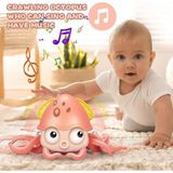 Scn Toys Emekleme Ve Yürümeye Yardımcı Sağa Ve Sola Hareketli Ahtapot Şarj Edilebilir Oyuncak Yürüyen Yengeç