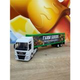 Scn Toys Man 4X2 Ve Dorse Welly Tır Çekici Oyuncak Metal Tır Çekici Dorseli Oyuncak Tır Kapakları Açılır