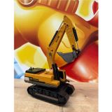 Scn Toys Model Sürtmeli Excavatör Kepçe 30 Cm Oyuncak Kepçe Ekskavatör Metal Uçlu Oyuncak İş Makineleri