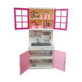 Scn Toys My Happy Kitchen Mutfak Tezgahı Ve Dolabı Oyuncak Mutfak Seti Lavabo Oyuncak Evcilik Seti