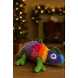 Scn Toys Pelus Bukalemun Oyuncak Sevgililer Günü Yılbaşı Doğum Günü Hediyelik Peluş Bukalemun 40Cm
