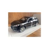 Scn Toys Porsche Macan Model Araba Diecast Porsche Araba Siyah Metal Kapıları Kaput Açılır