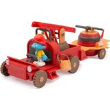 Scn Toys Şirinler İtfaiye Aracı Puf26000 Şirinler Oyuncak Figür Ve Aracı Şirinler İtfaiyeci Şirin Ve Arabası