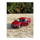 Scn Toys Skoda Octavia Koleksiyon Metal Araba 12Cm Lüks Araba Kırmızı Oyuncak Araba Model Araba