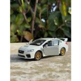 Scn Toys Subaru İmpreza Koleksiyon Metal Araba 12Cm Lüks Araba Beyaz Oyuncak Araba Model Araba
