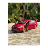 Scn Toys Subaru İMpreza Koleksiyon Metal Araba 12Cm Lüks Araba Kırmızı Oyuncak Araba Model Araba