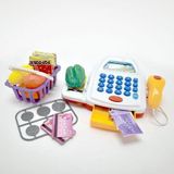 Scn Toys Vardem Işıklı Ve Sesli Yazar Kasa Oyuncak Yazar Kasa Beyaz Kırmızı