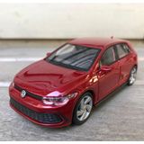 Scn Toys Welly Volkswagen Golf 8 Gtı Diecast Metal Araba Model Araba Oyuncak Araba Çek Bırak Araba 12 Cm