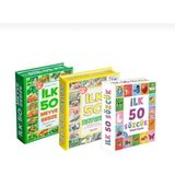 scntoys 3'lü Eğitim Seti ( Ilk 50 Sözcük + Ilk 50 Hayvan + Ilk 50 Sebze Meyve Eğitici Oyuncak 150 PARÇA KART