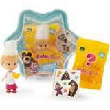 Scntoys Aşçı Masha Koca Ayı Oyuncak Figür Masha ve Koca Ayı Sürpriz Kar Tanesi Maşa ve Koca Ayı Masha MHA29